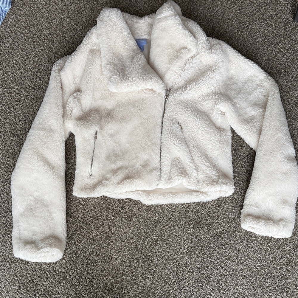 Disney Cream Teddy Jacket